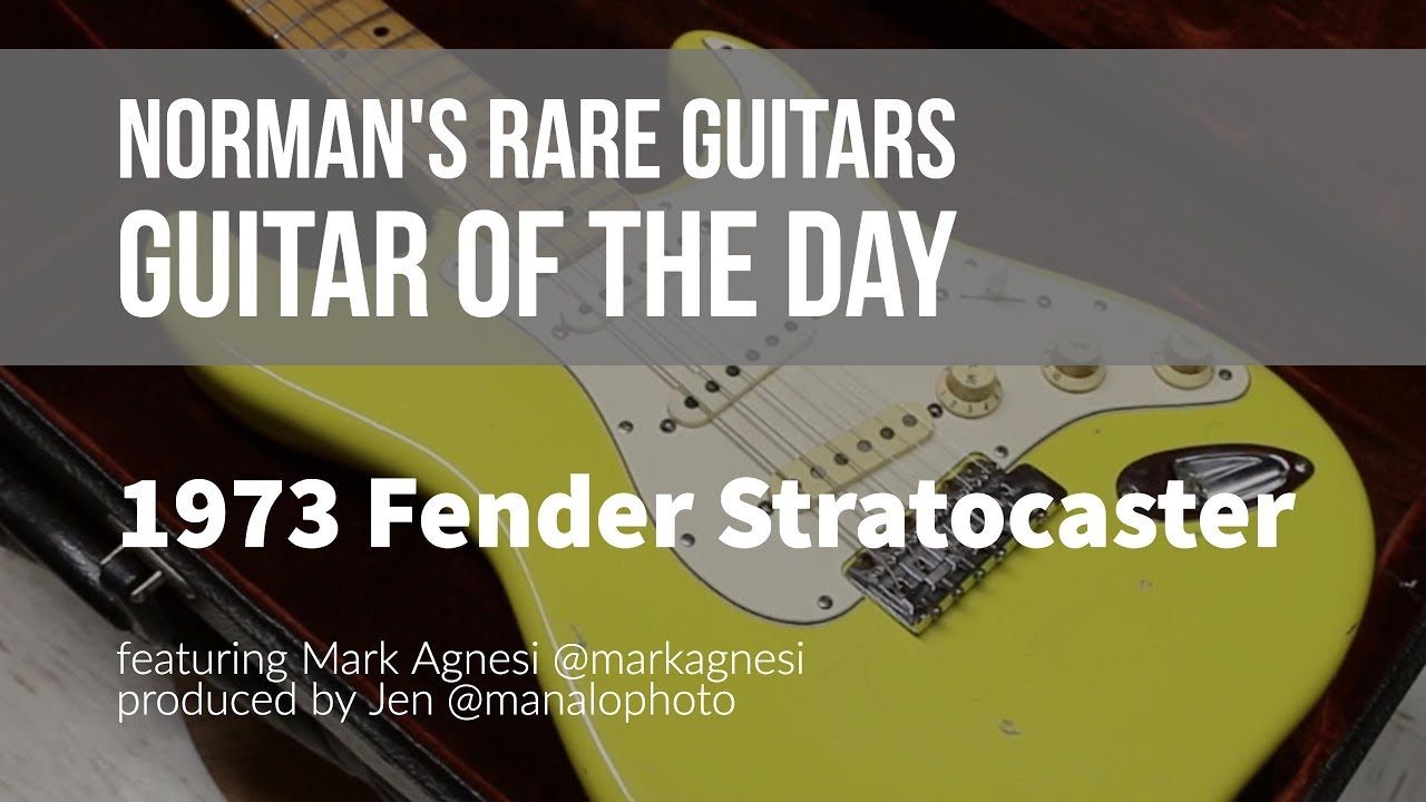 1973 Fender Stratocaster | Guitar of the Day