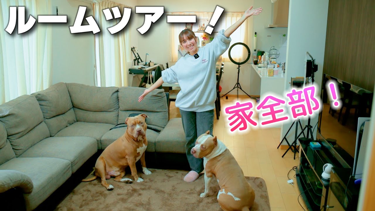 家をルームツアー！1階から2階まで全部見せちゃいます！パパの部屋も？！【ルームツアー】 (Room Tour)