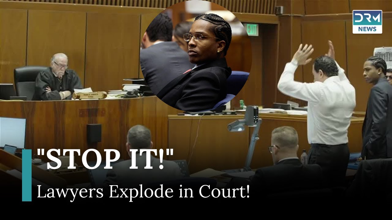 Courtroom Tension: Lawyers Clash in A$AP Rocky&rsquo;s Legal Battle | AA1G