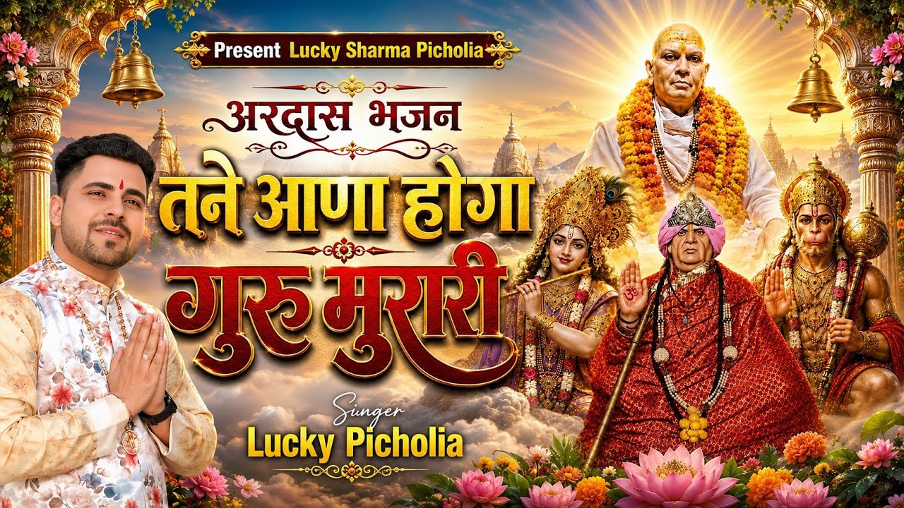 तनै आणा होगा गुरू मुरारी ||Aana Hoga Mere Guru Murari||Lucky Picholia||New Guru Murari Bhajan#Murari