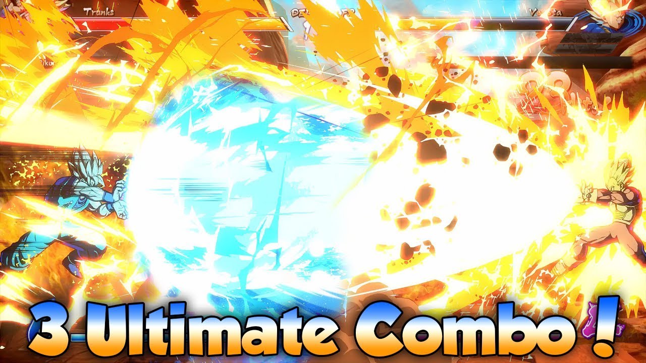 3 Ultimate COMBO! Biggest Comeback?! - Dragon Ball FighterZ Online Closed Beta