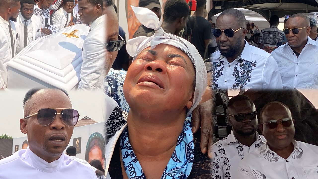😭Empress Gifty wept Bitterly for her Mom, Despite, Salifu Amoako, Alan Cash & other celebrities cry