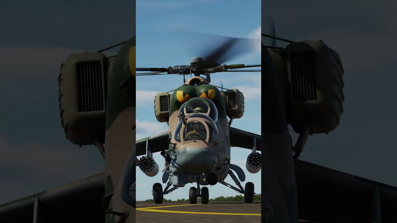 Запуск Ми-24 HIND за 60 секунд!