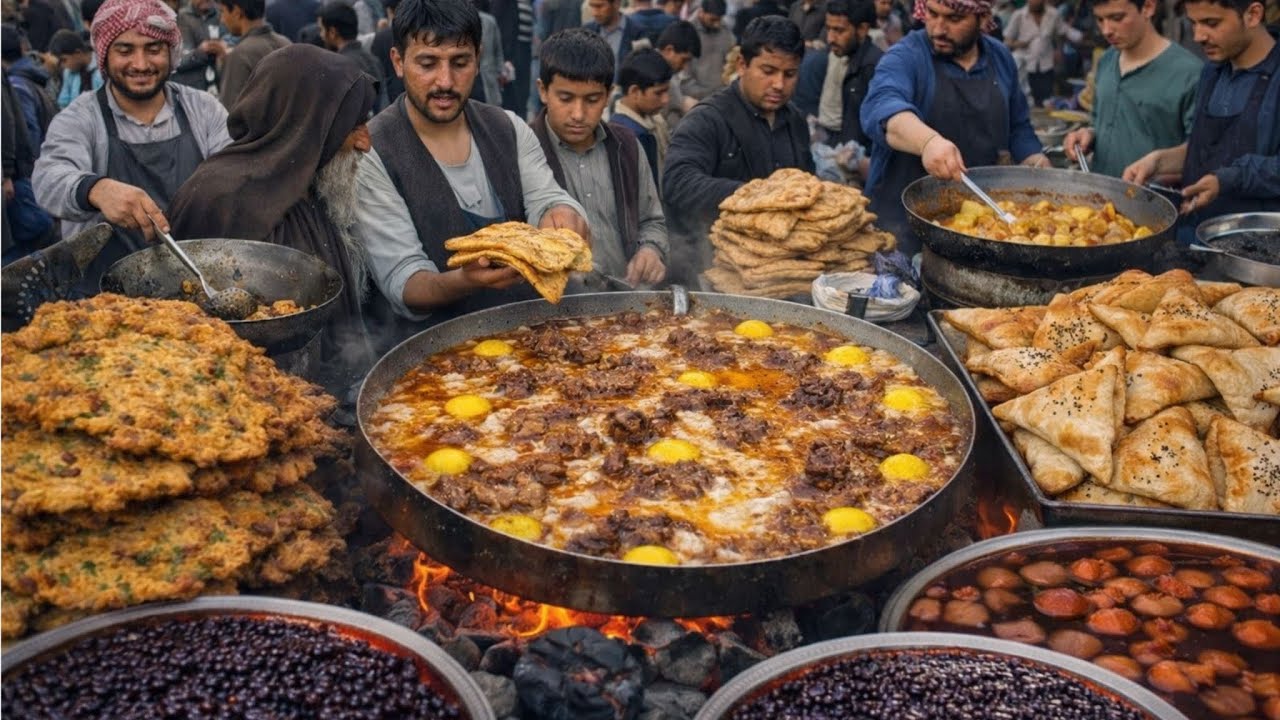 Best Ramadan Iftar Street Food in Mazar Sharif | Compilation مجموعه بهترین افطاری های شهر مزارشریف