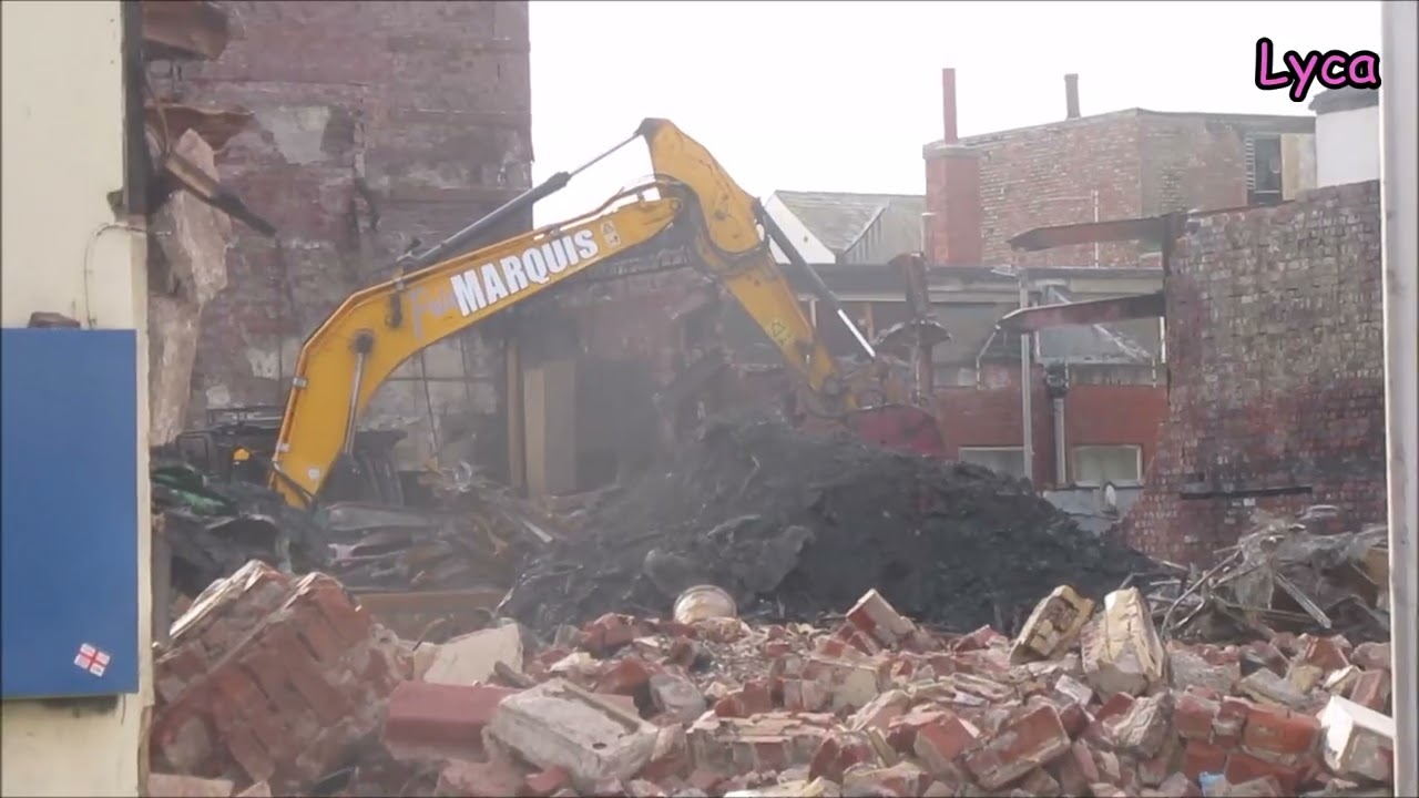 Waterloo Road burnt out building clear up update  Tuesday 17th February 2026 part 2