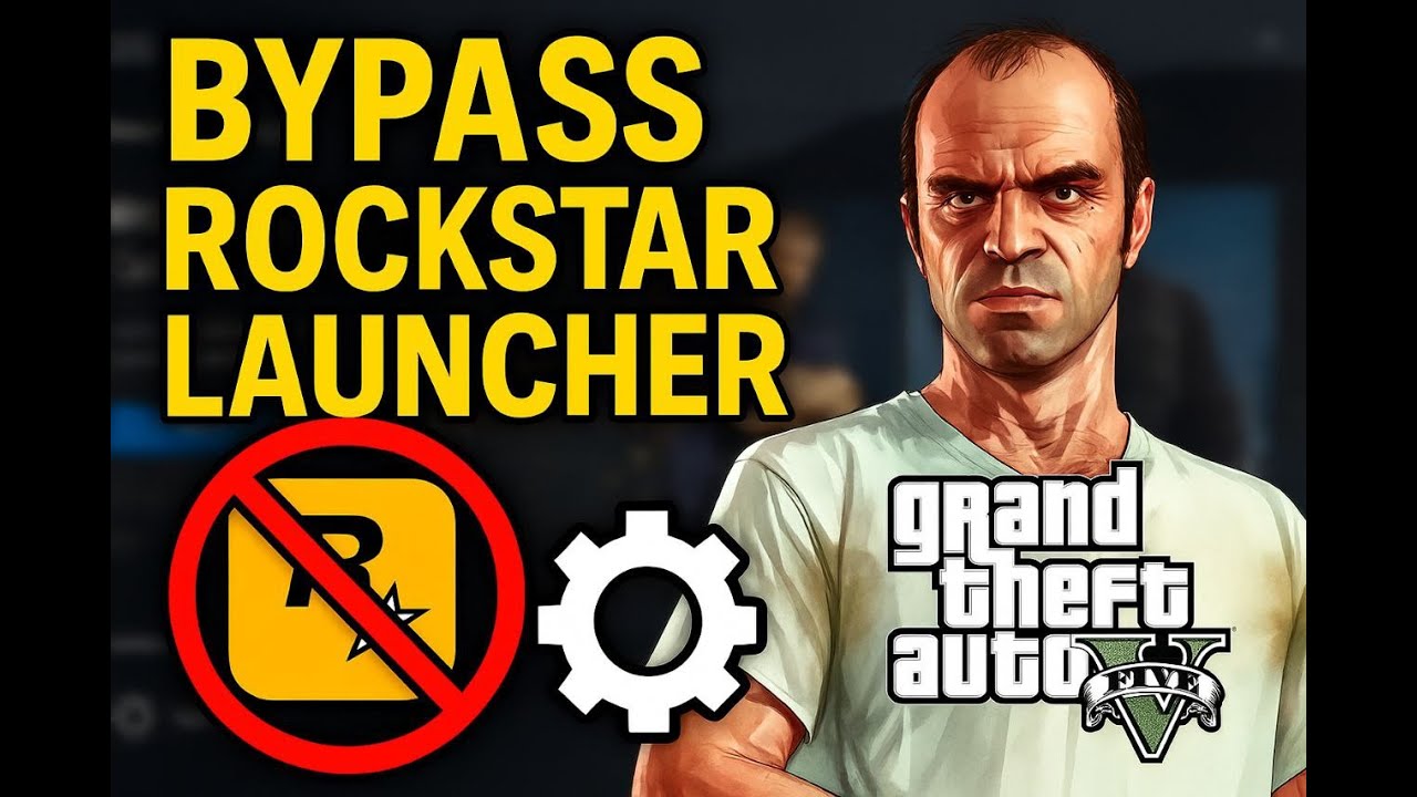 How To Open GTA V Without Rockstar Launcher