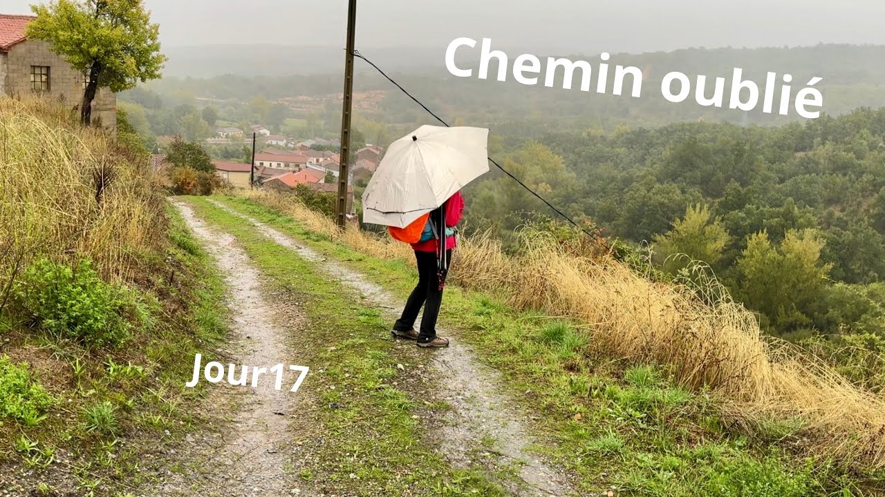 L’Etape Dans  La Tempête KIRK - jour 17 vers Compostelle #caminodesantiago