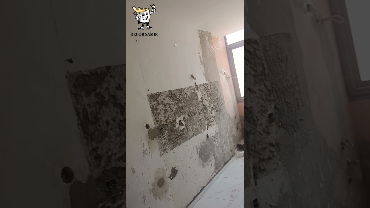 ليوم👀 فنينا واحد البيت🖌 كنتسناو رأيك🤔#ديكور_يومي #عمل_اليوم #دهانات #صباغة #ديكور #مراكش #المغرب🇲🇦