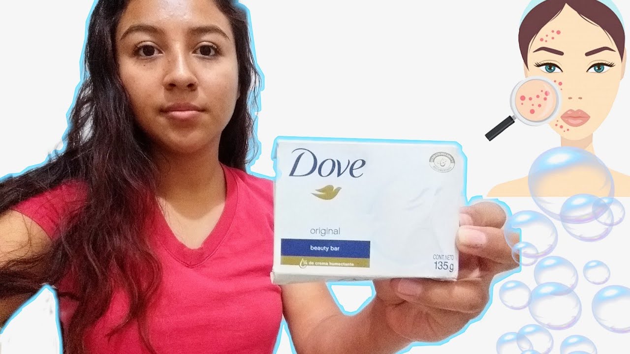 ✅️🤫Como me lavo mi cara con "jabón Dove"|adiós acné 