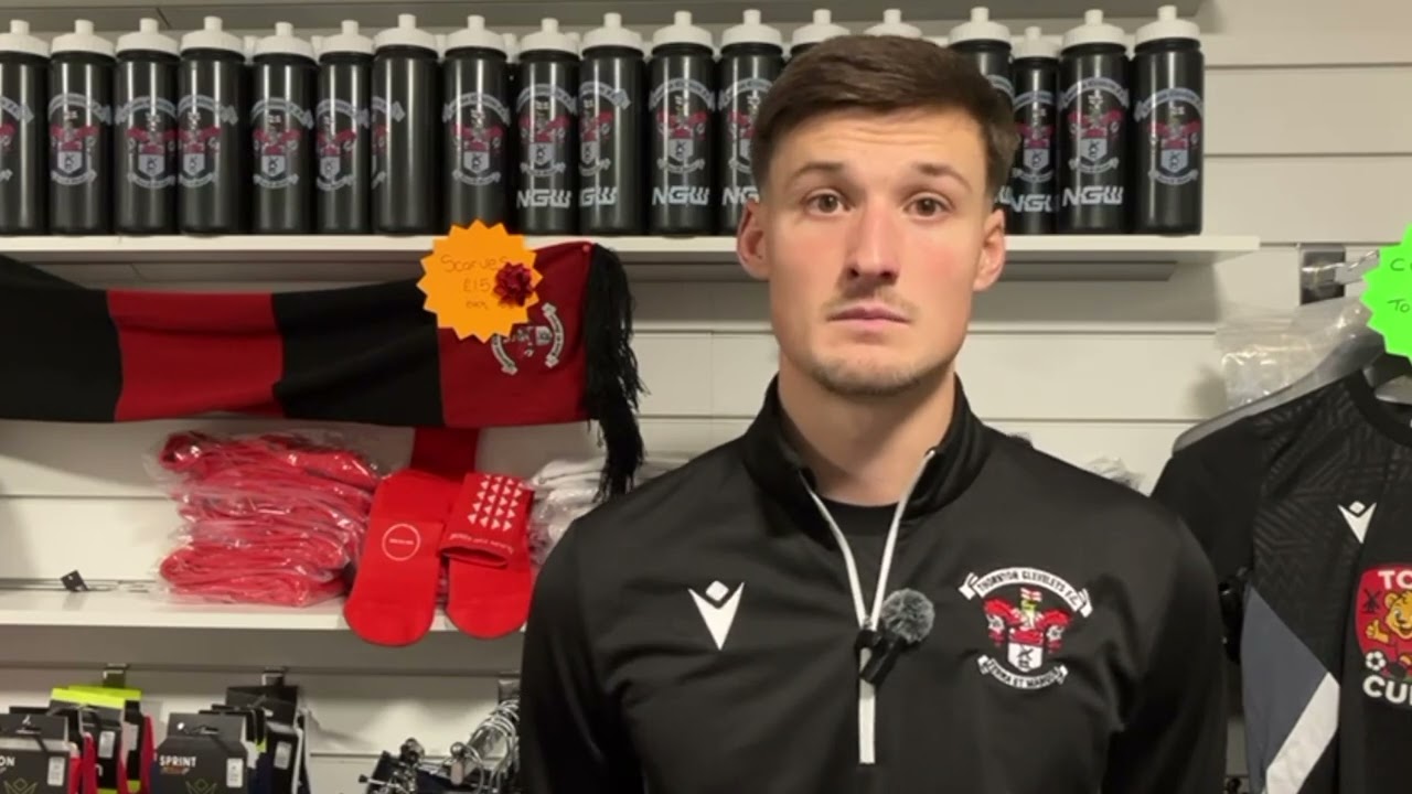 Luke Harris man of the match vs AFC Blackpool