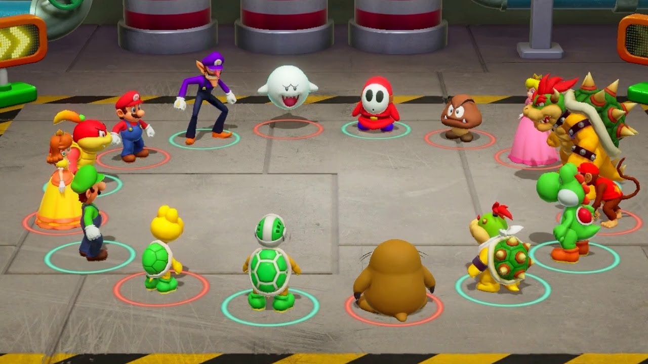 Mario Party Games - Bob-omb Minigames