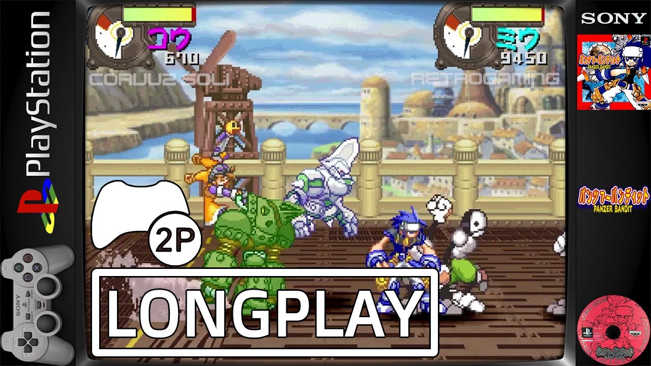 AWESOME HIDDEN GEM OF PS1!! - Panzer Bandit (PlayStation) Longplay - 2 Players