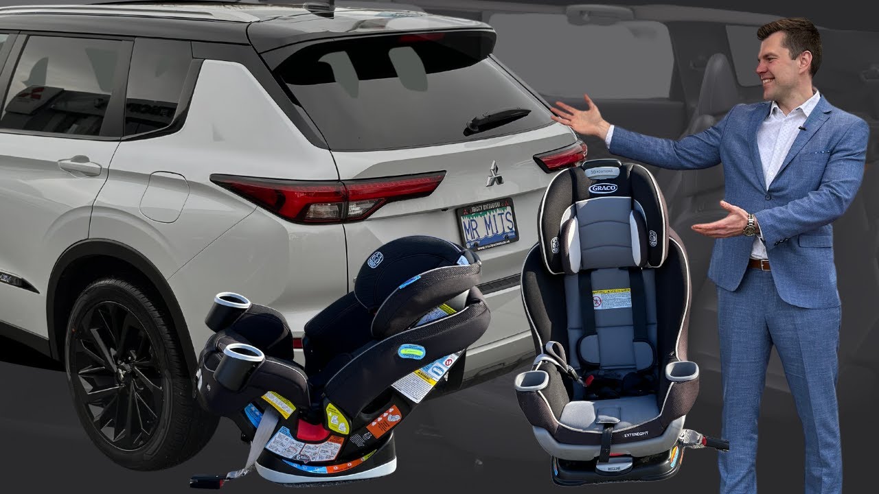 Car seats fit great in 2023 PHEV Outlander!