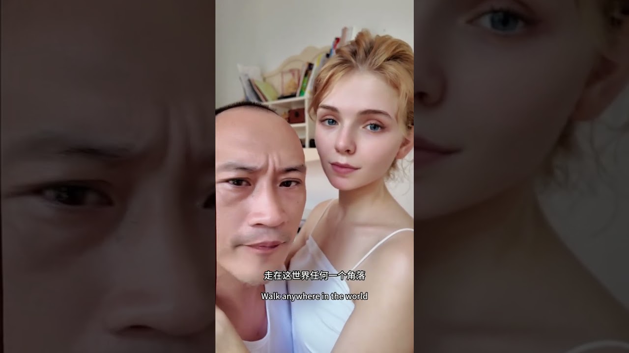 零彩礼娶来的外国美女把中国老人乐开了花