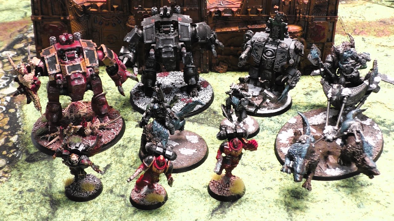 Imotheks Battlereports 622 - Space Wolves vs. Blood Angels (DE)