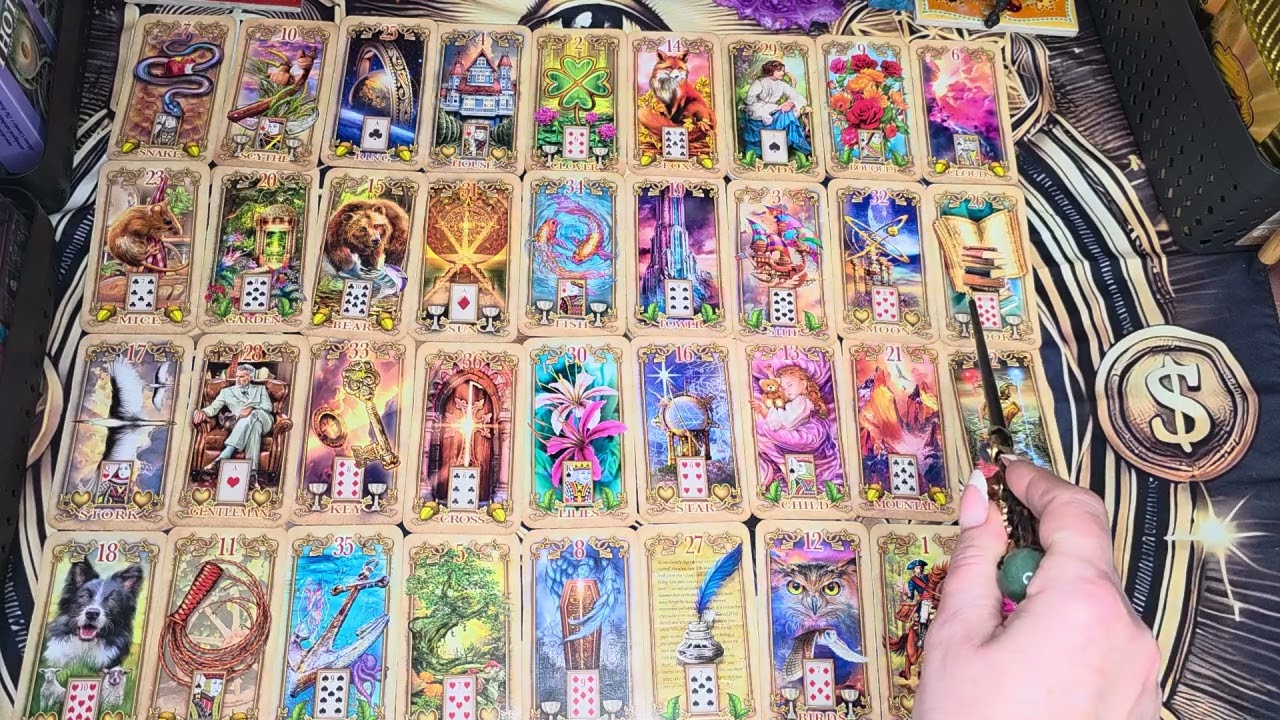 ❤️GROẞE LEGUNG💓 LENORMAND ORAKEL💫