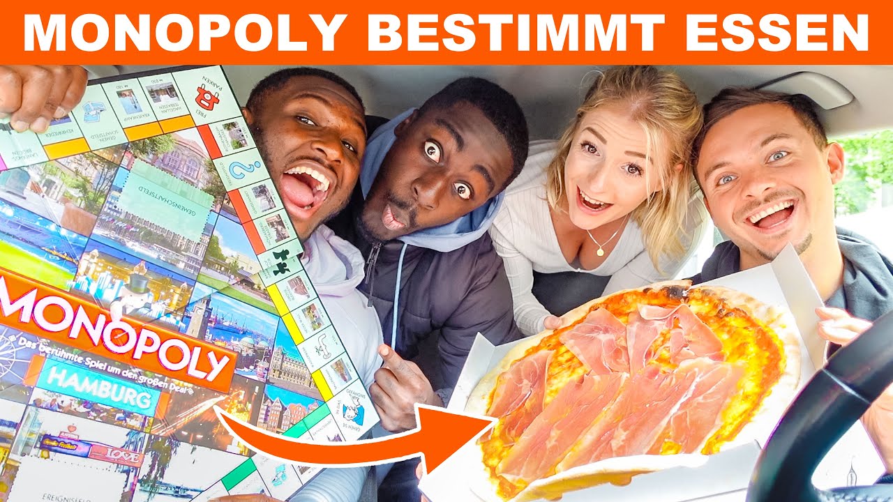 MONOPOLY bestimmt 1 Tag lang unser Essen