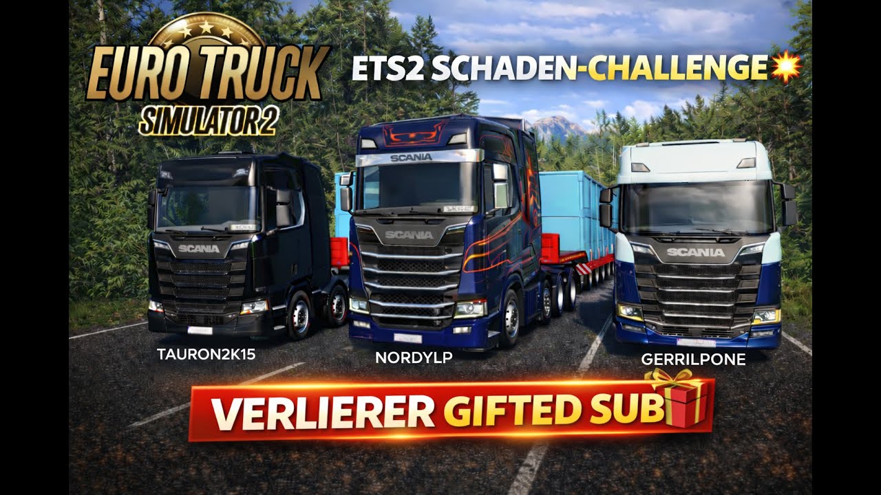 Heil ankommen oder zahlen? 🚛💥 | ETS2 Schaden-Challenge mit Community-Sabotage