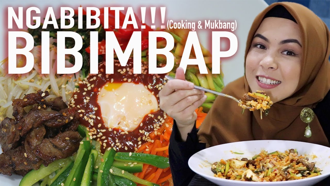 Masak & Makan BIBIMBAP (Lotekna Urang Korea😂)
