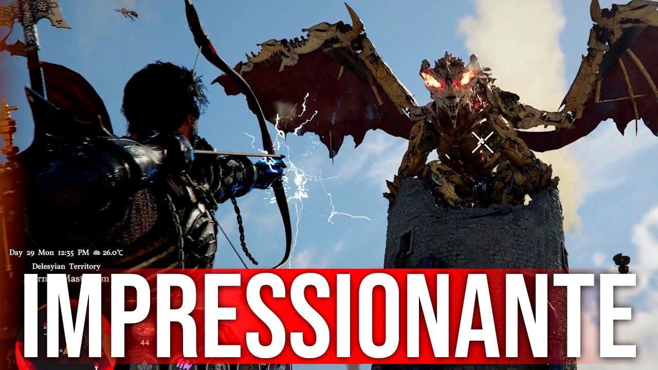 CRIMSON DESERT: GAMEPLAY e BOSSES SECRETOS