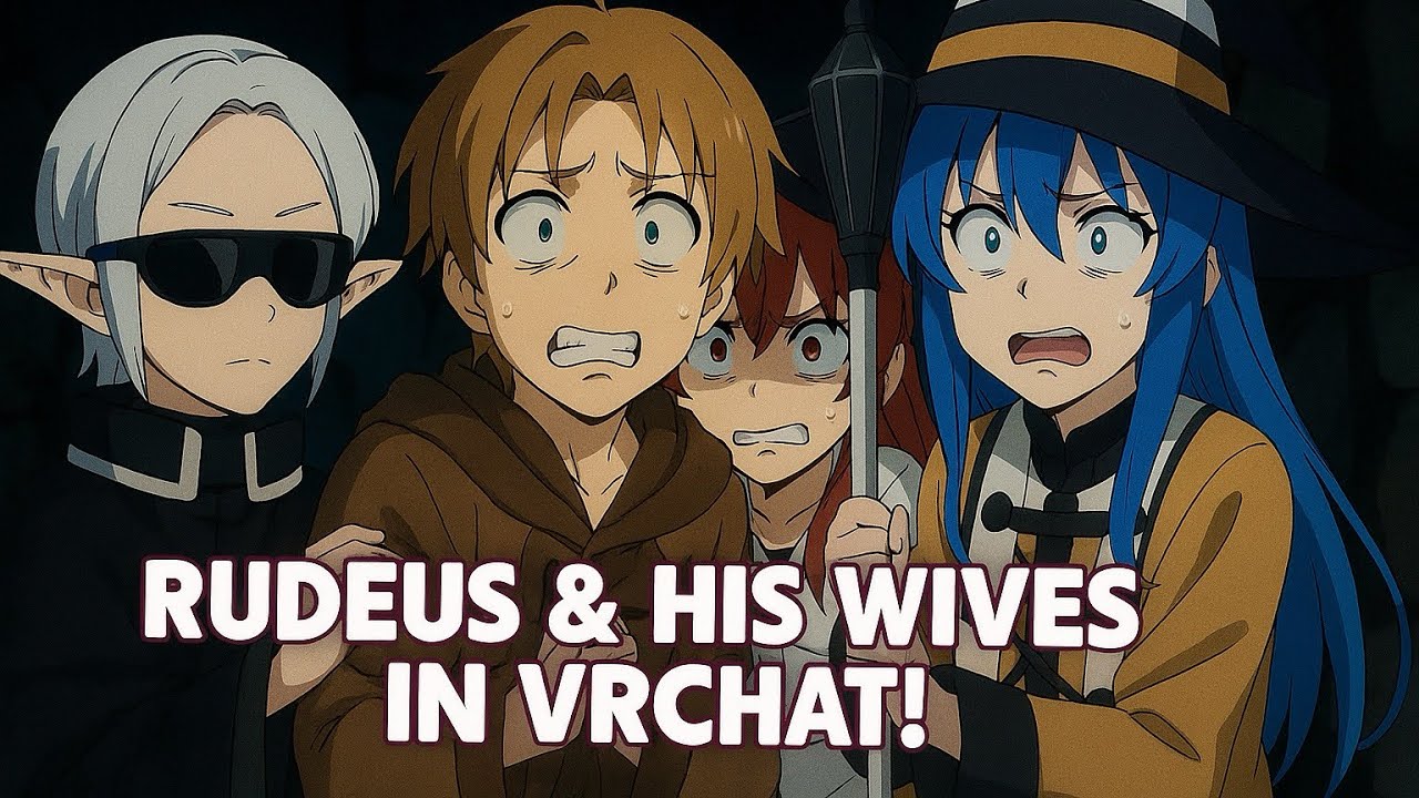 Rudeus & His Wives In Vrchat! 