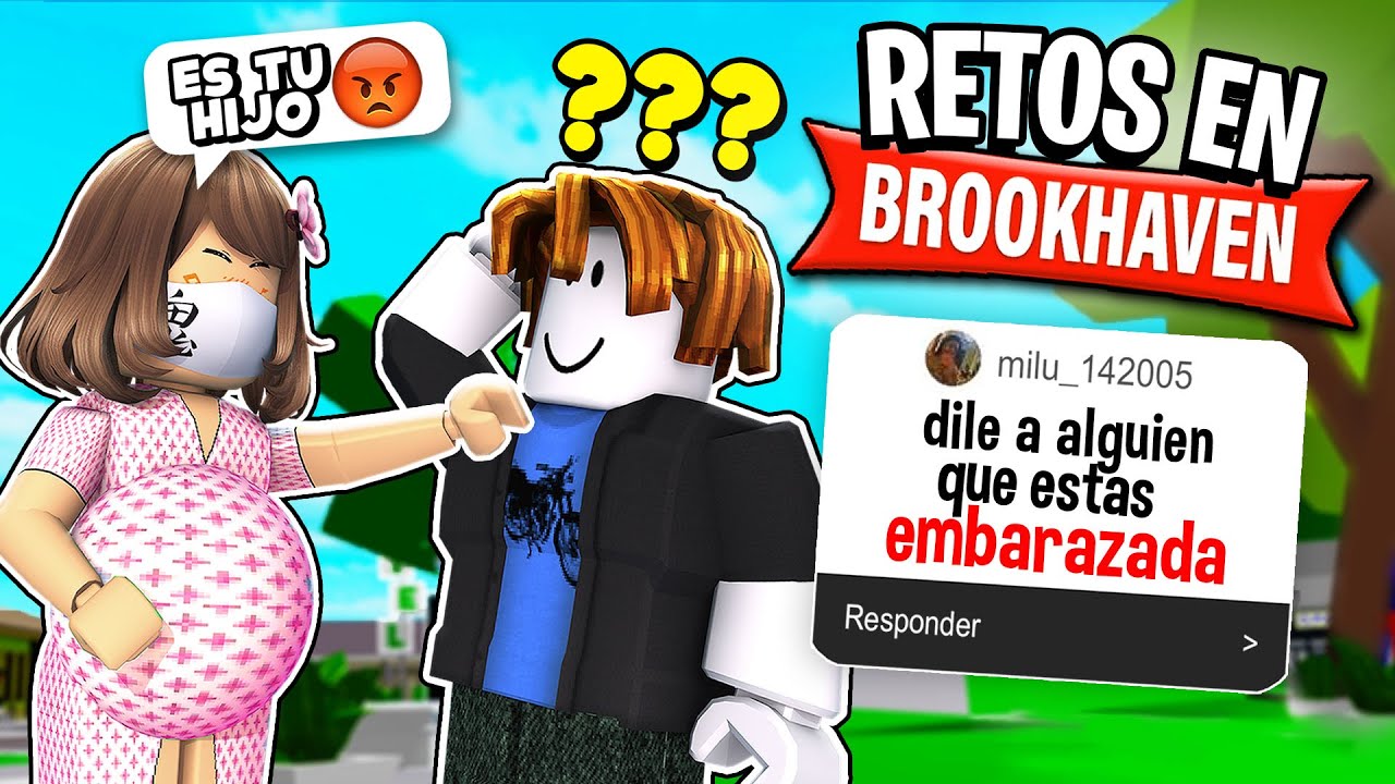CUMPLIENDO RETOS EN BROOKHAVEN 2 😳 | ROBLOX