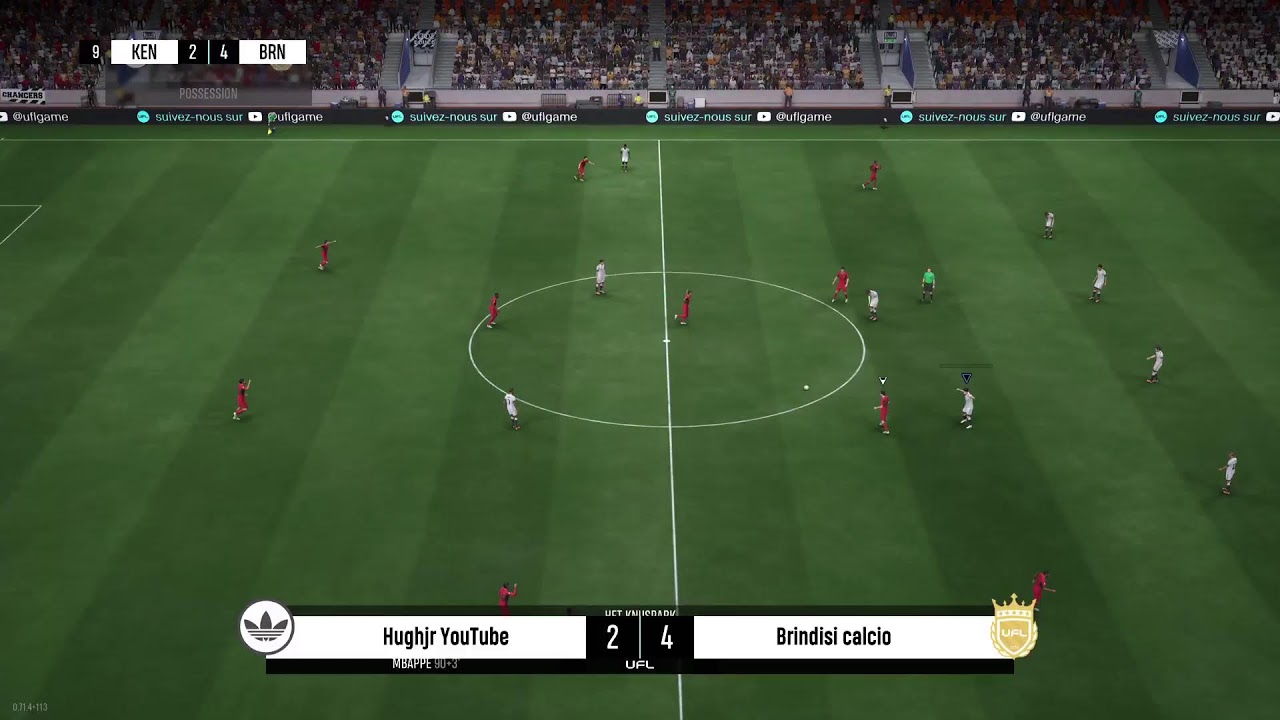 Premier live sur UFL Gameplay mieux que  eFootball2026 ?