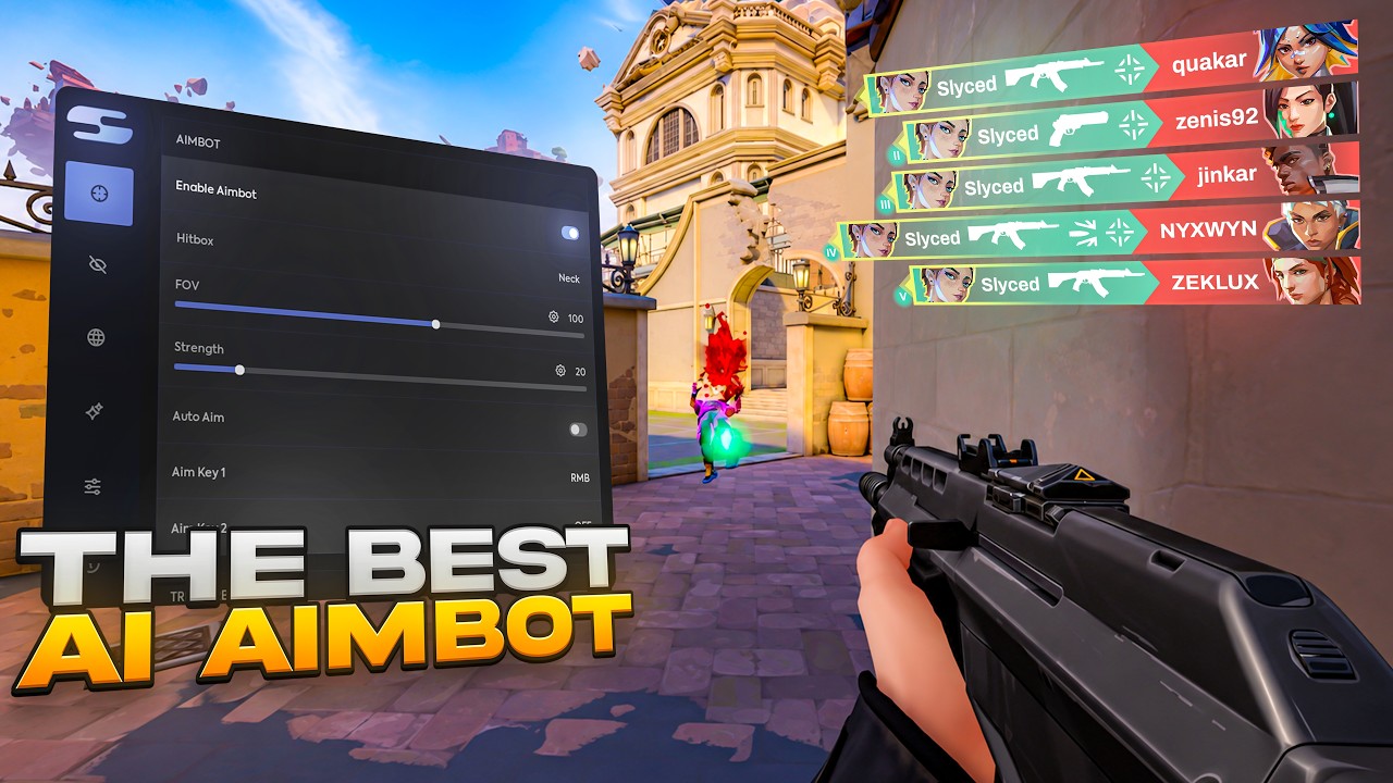 THE BEST VALORANT AI AIMBOT | ft. Slyced