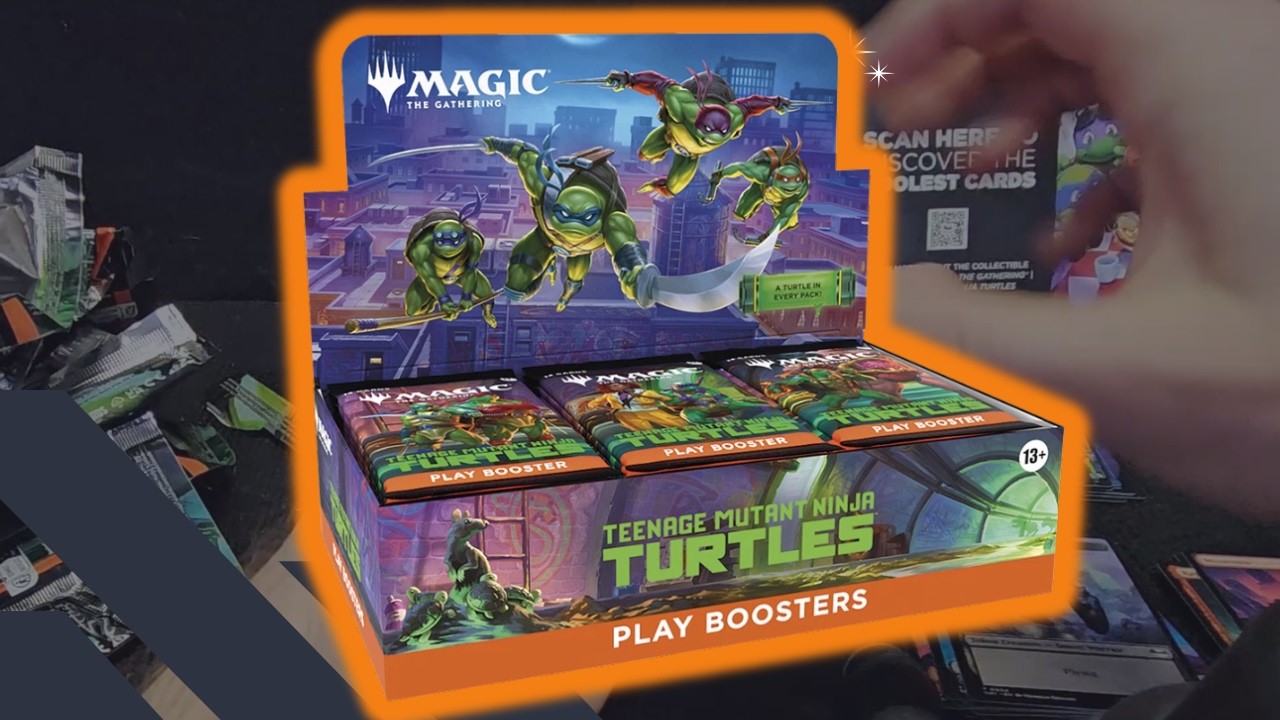 TMNT MTG Booster Box Opening &mdash; First Look at Teenage Mutant Ninja Turtles Magic Cards!