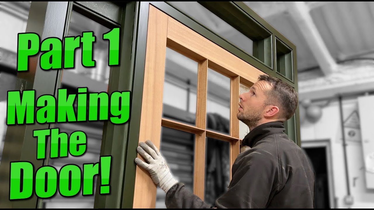 Door Making - Part 1 Set out and Tenoning the rails