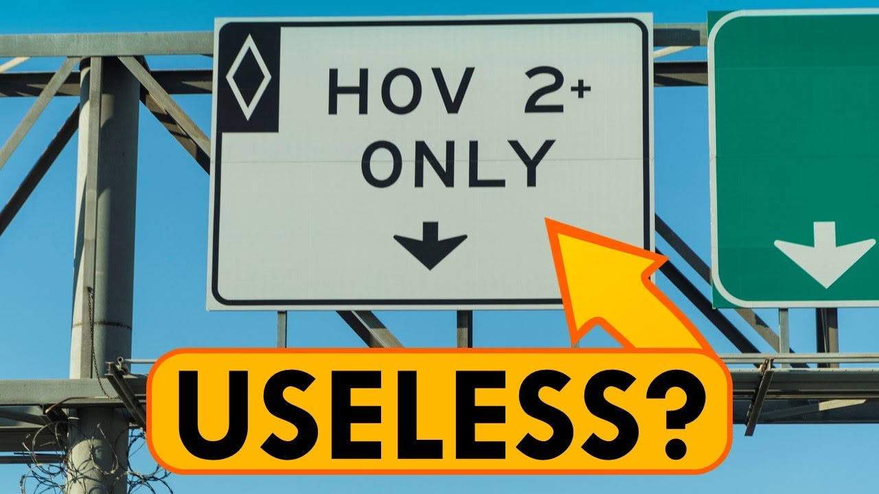 Carpool Lanes: Commuting Miracle or Enormous Waste of Space?