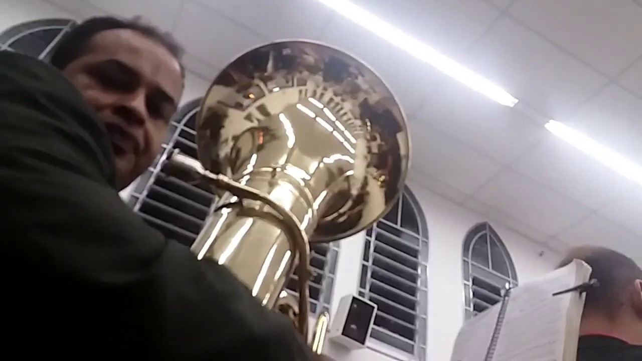 HINO 112 CCB HINÁRIO 5 / SIGAMOS SEMPRE AO SENHOR - CULTO / TUBA KING.