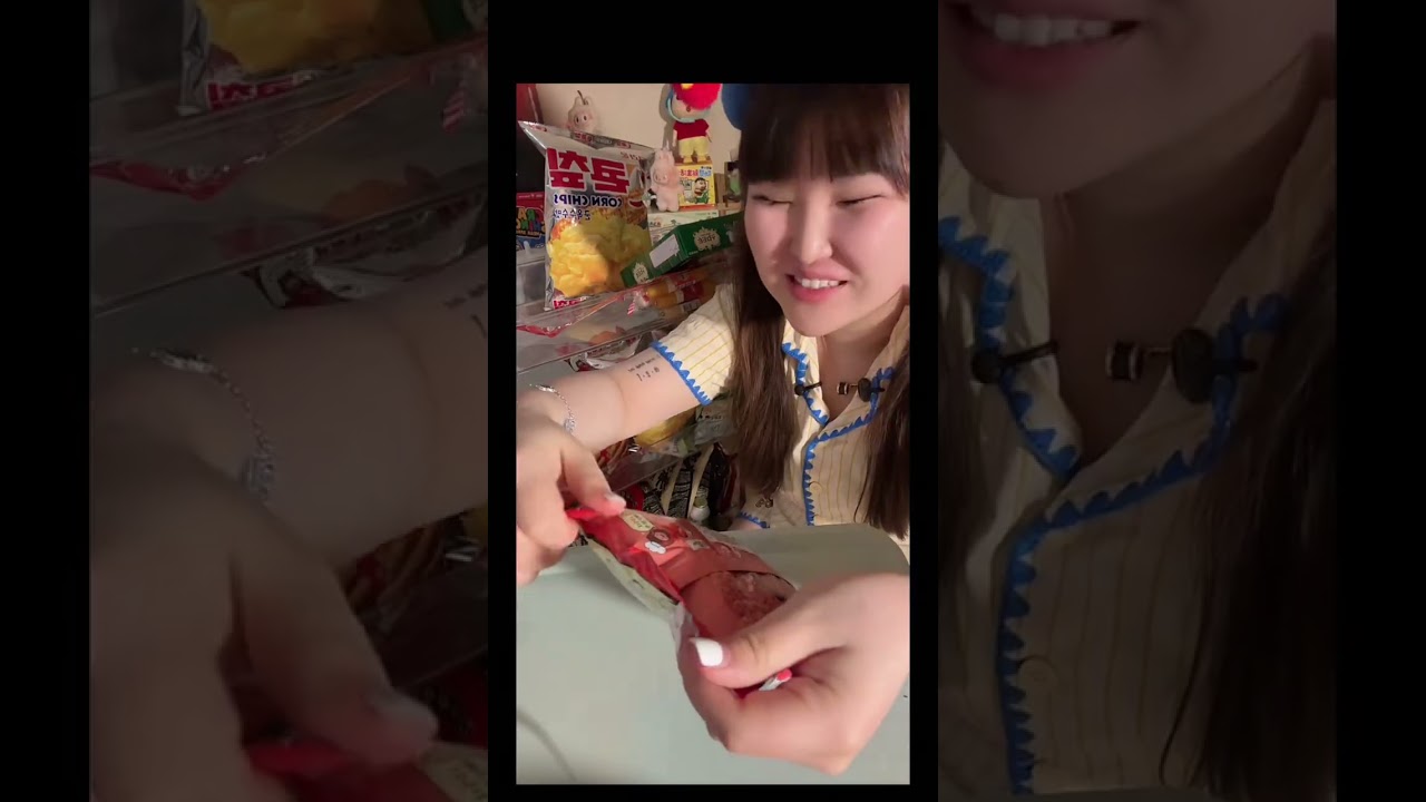 Delectable Korean Snack Sounds: Dive In