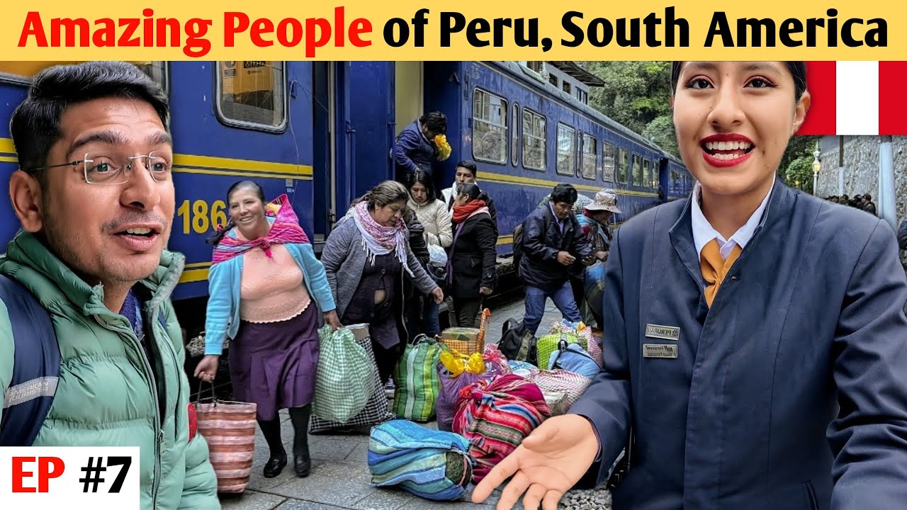 First Time in a Train to a Remote Location in South America 😍