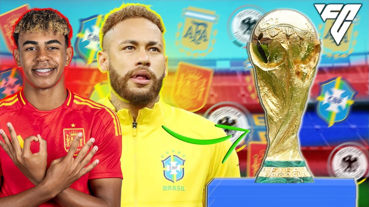 COMO FAZER A COPA DO MUNDO NO FC 24! 🏆⚽ | EA FC 24 TUTORIAIS