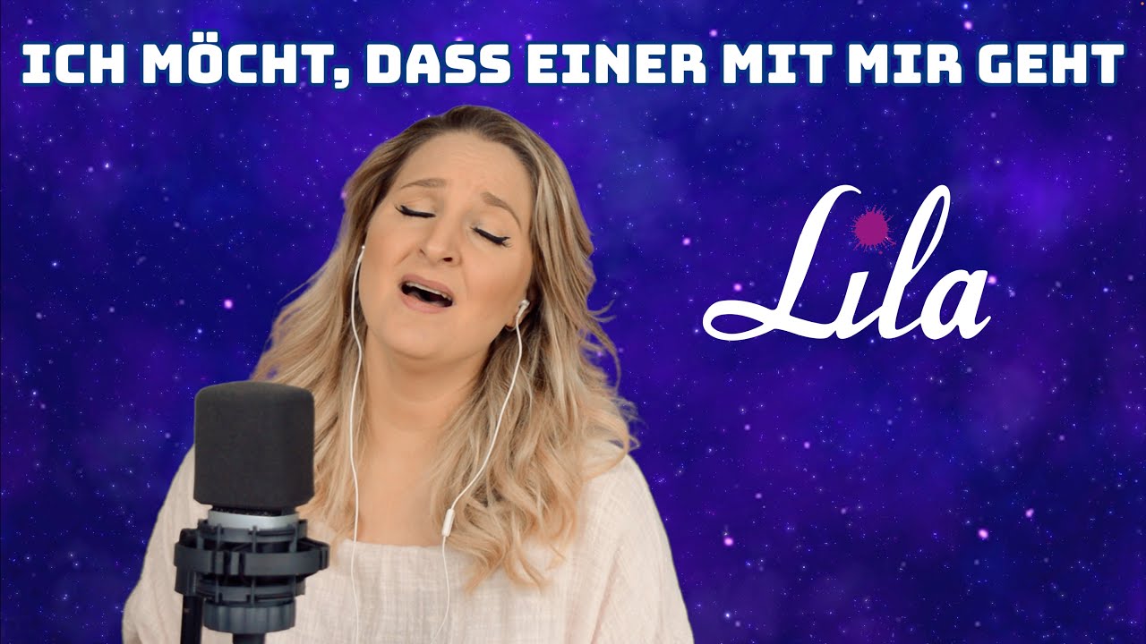 Ich möcht, dass einer mit mir geht - Kirchenlied / Gemeindelied EG209 - Lila Cover (O: Hanns Köbler)