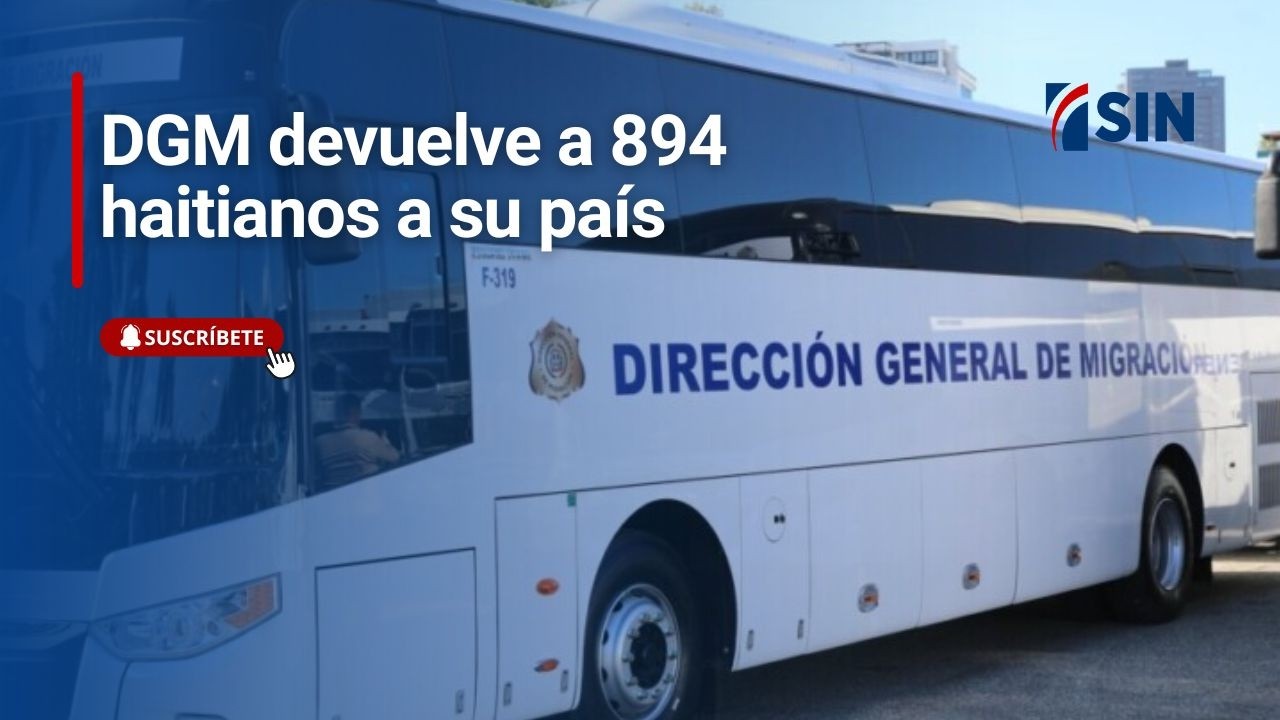DGM devuelve a 894 haitianos a su país