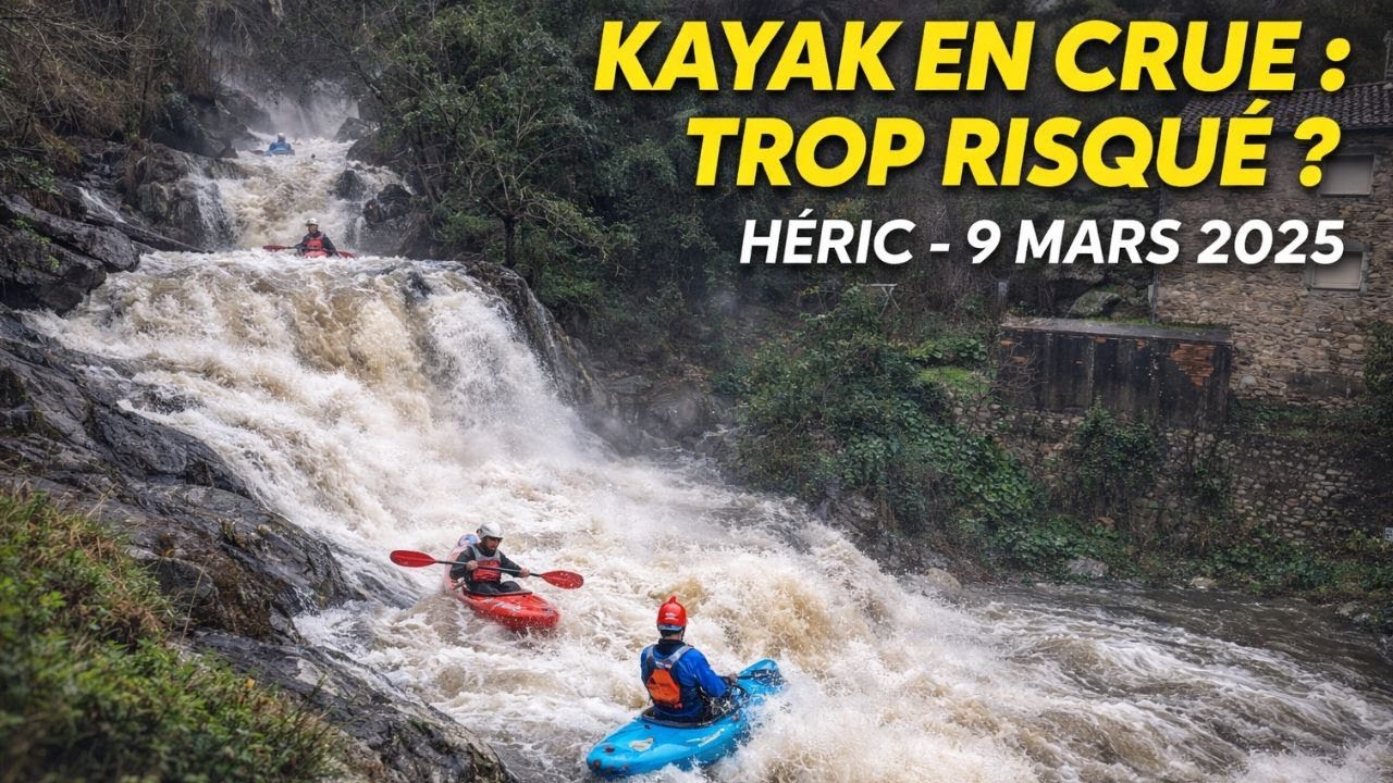 Crue torrentielles dans l'Hérault - Les gorges d'Héric - 9 mars 2025