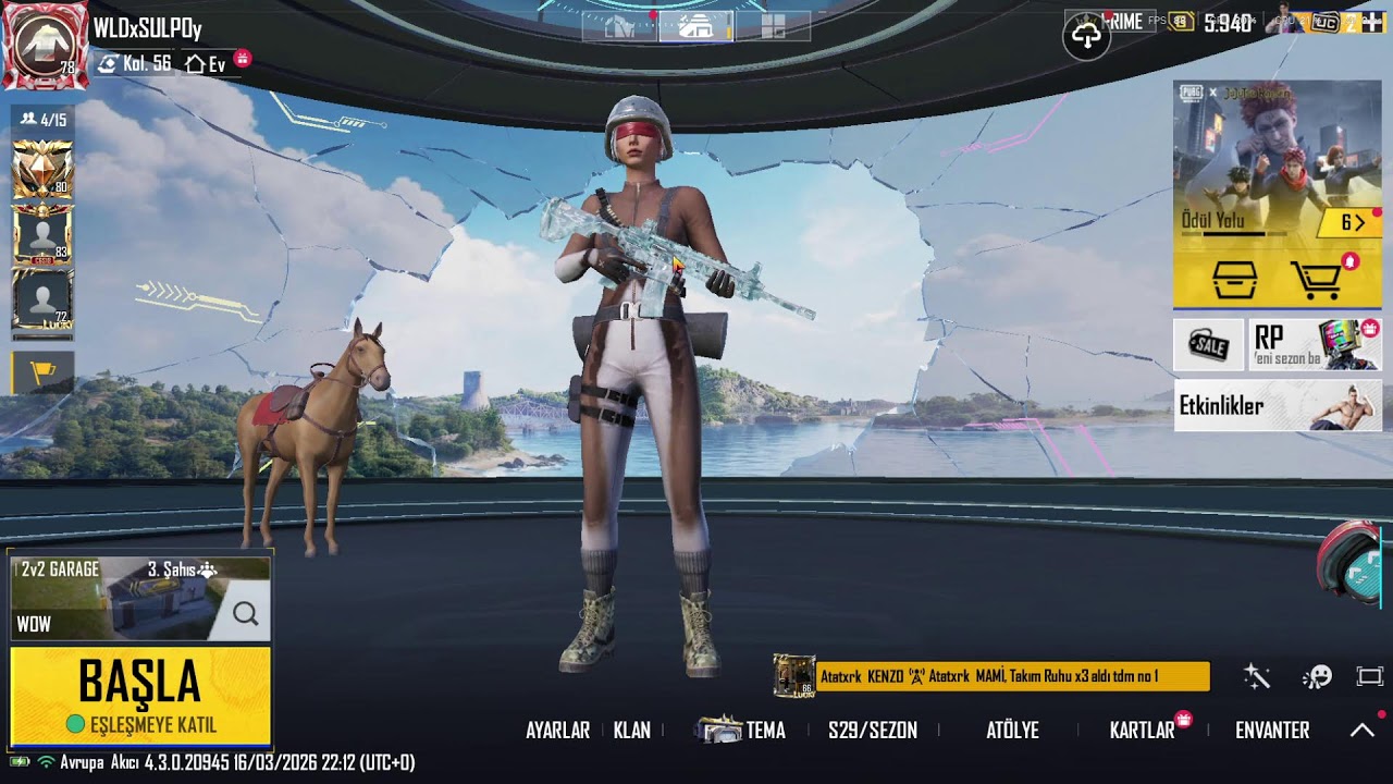 KADİR GECENİZ MÜBAREK OLSUN MVP LİGİ 1.GÜN  WLD TEAM SULPO GAME