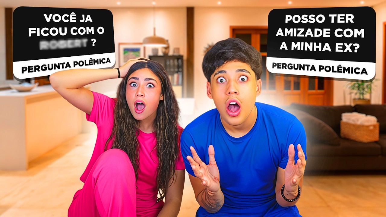 RESPONDENDO PERGUNTAS POL&Ecirc;MICAS 😱😱😱