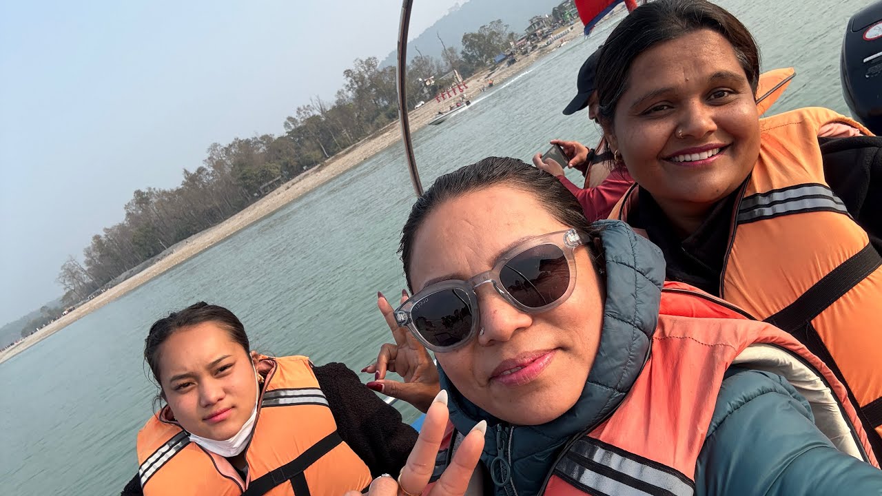 Boating at Narayani # chitawan sauraha#travelvlog 