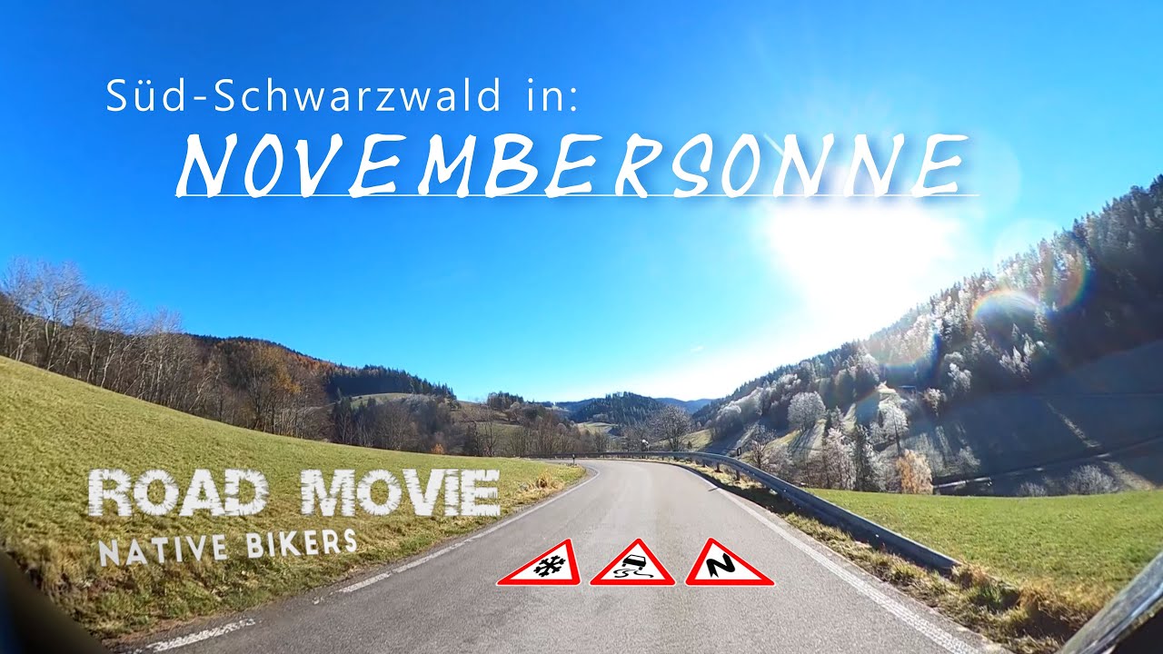 Süd-Schwarzwald in: Novembersonne  /  South Black Forrest in: Novembersun