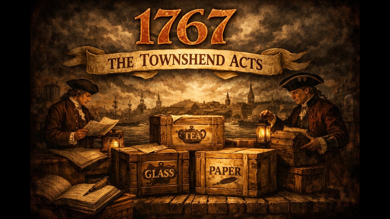 1767 — The Townshend Acts | Britain Tightens Control