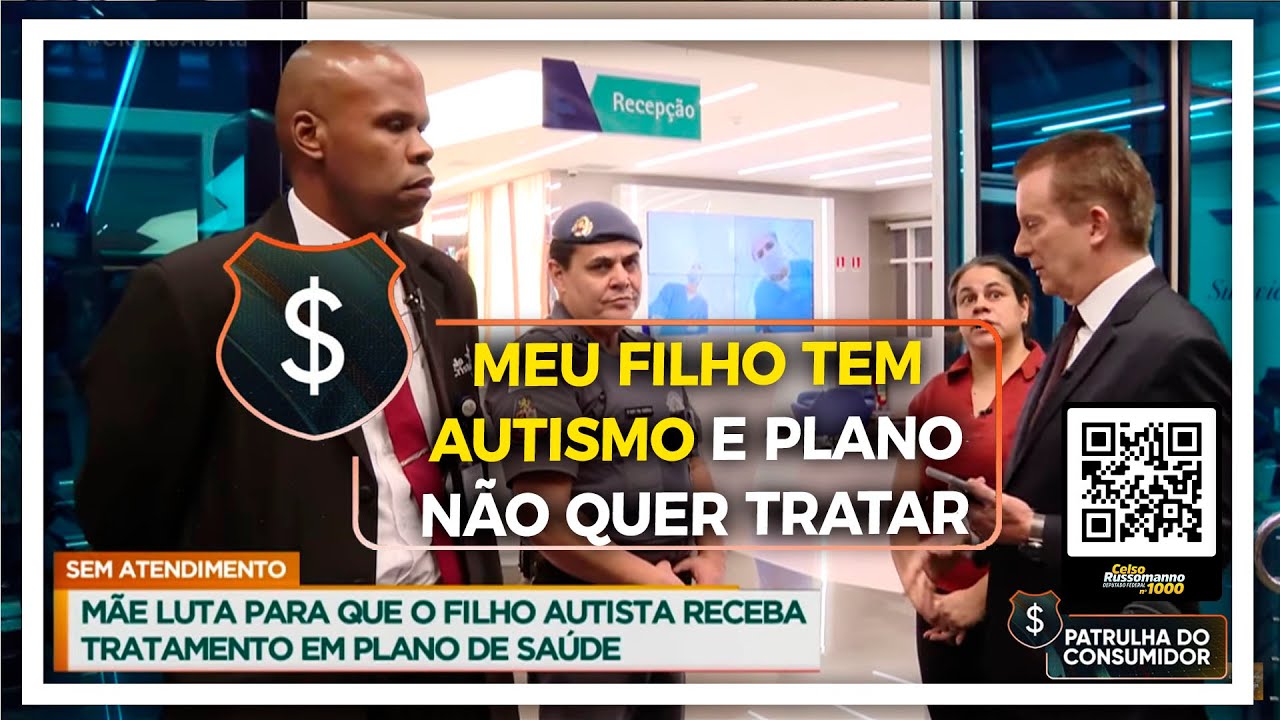 MEU FILHO TEM AUTISMO E PLANO NÃO QUER TRATAR.