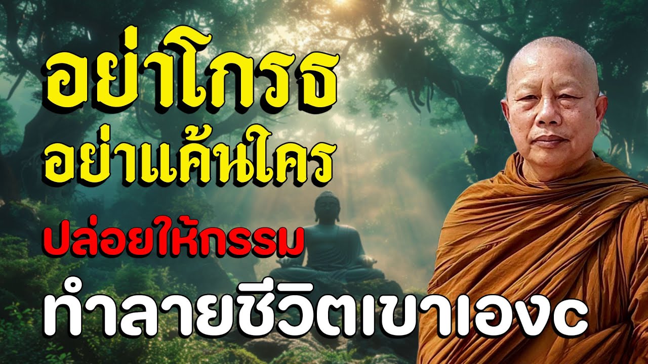 รรมเวรมีจริง ธรรมะคลายทุกข์ #ธรรมะ #พุทธวจน #ธรรมะคลายทุกข์ พระมหาบุญช่วย ปัญญาวชิโร