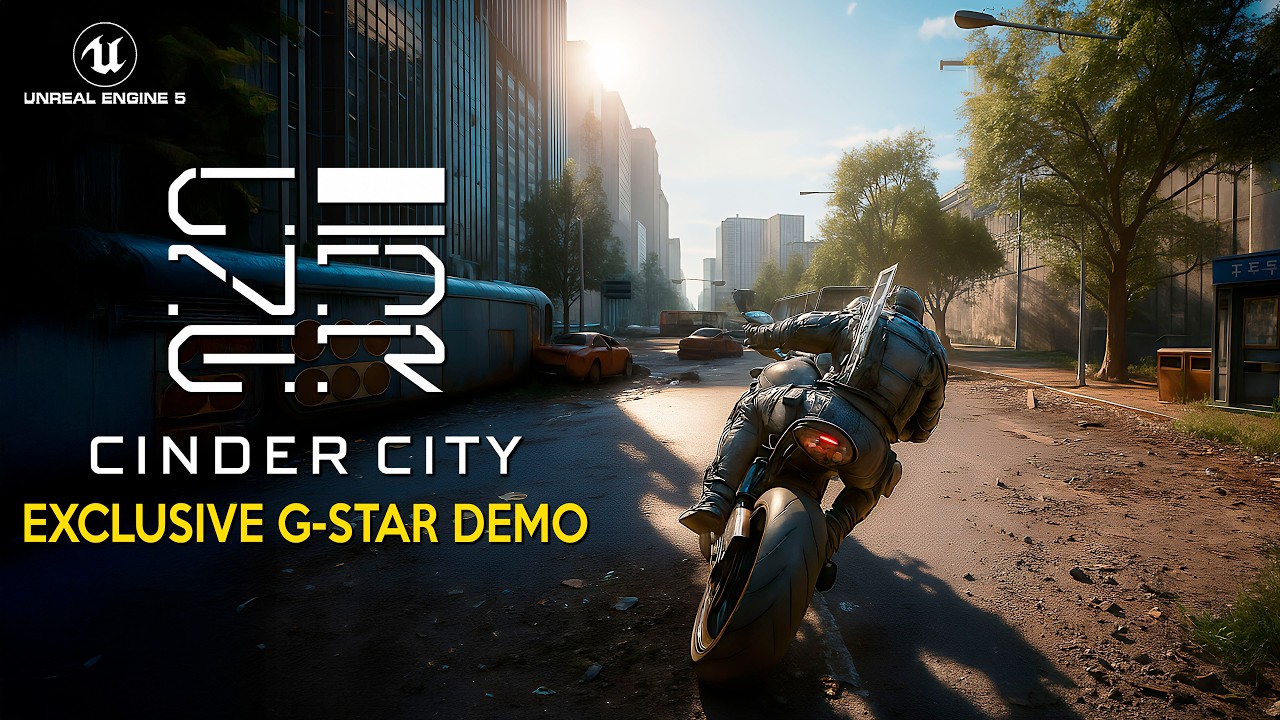 CINDER CITY Exclusive G-STAR 2025 Demo | OPEN WORLD SHOOTER RPG with Epic Mecha and Zombie Battles