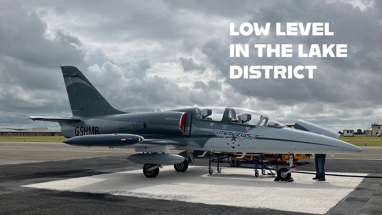 Low Level Jet Flying - Backseat POV -  Lake district (LFA17)