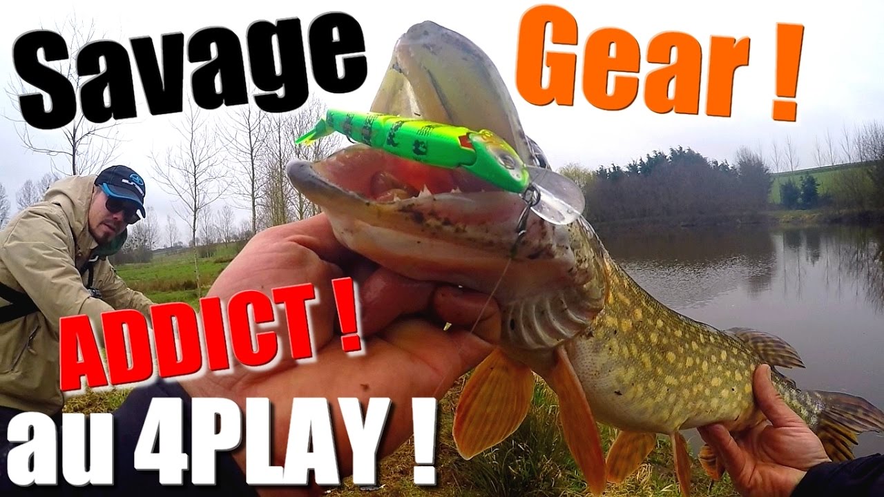 SAVAGE GEAR - 4Play | Une arme à Brochet !!
