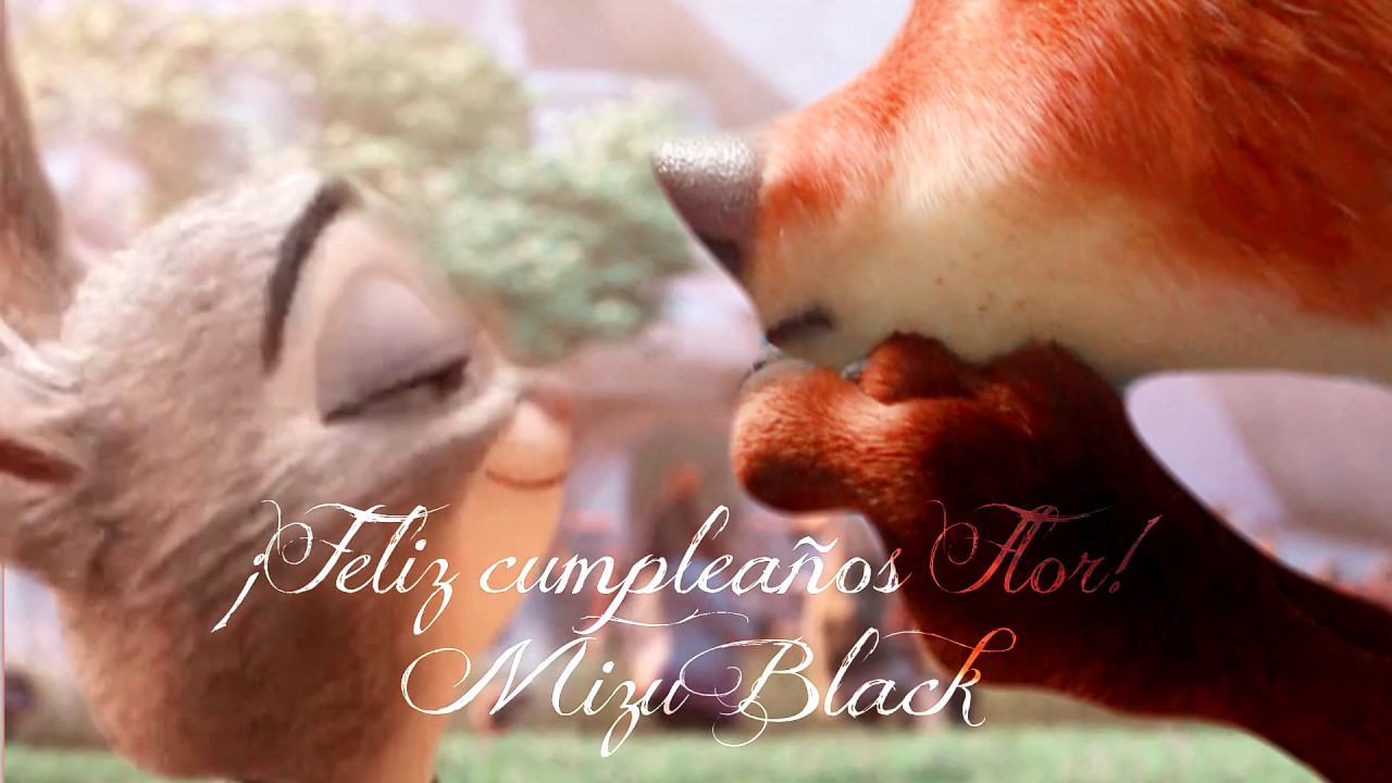 ◂Me enamore de mi mejor amiga▸ Judy + Nick | HBD Flor!^^ (Mizu Black)