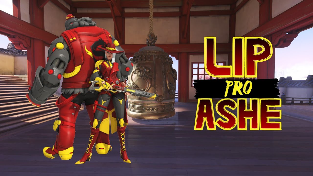 LIP OWL Shanghai Dragon's Pro Ashe in Ranked! April 2022 (ft. Bebe)